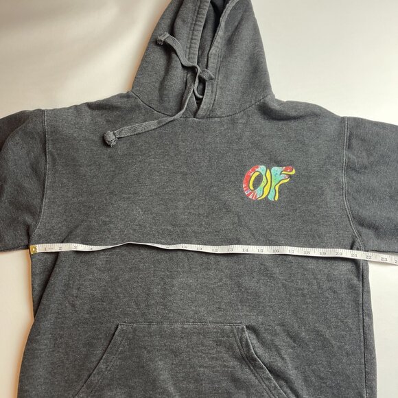 Odd Future Pullover Hoodie Men Large (fit M) Gray Tie Dye logo (Please read) - Picture 7 of 11